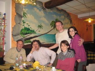 Danilo, Ivan (non molto fotogenico), Enrico, Gabry e Silvia